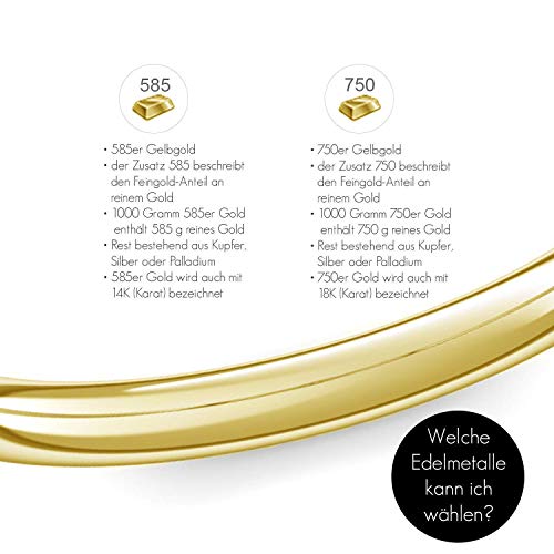 Verlobungsring Gold 585 750 PERSONALISIERT + ETUI mit individueller GRAVUR Damen-Ring Heiratsantrag Solitär-Ring Zirkonia Aquamarin Turmalin Blautopas Peridot Rauchquarz - 5