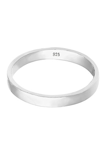 Elli Ring Damen Basic Bandring in 925 Sterling Silber - 2
