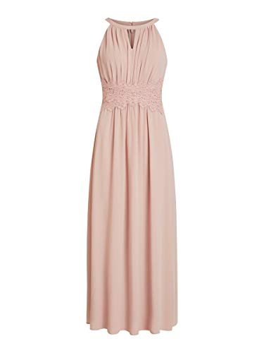 Damen Maxi Dress - Noos Kleid, Pale Mauve, 44 EU
