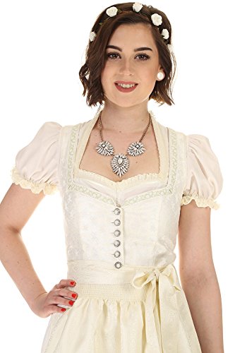 Turi Landhaus Damen Brautdirndl D711080080 Katja Hochzeit 1002champagner - 5