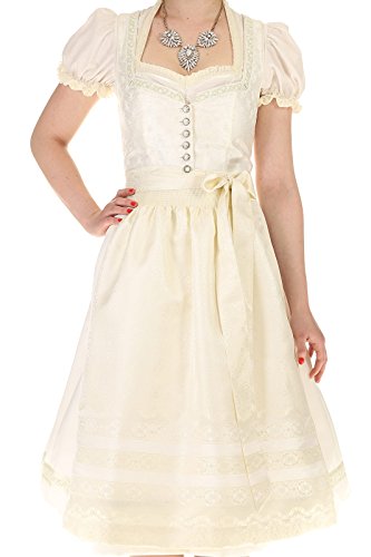 Turi Landhaus Damen Brautdirndl D711080080 Katja Hochzeit 1002champagner - 8