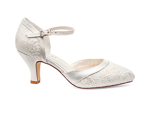 G.Westerleigh Brautschuhe Maggie, Ivory, Spitze (40) - 3