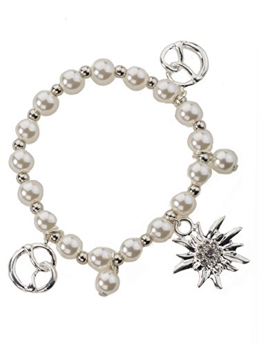 Charm Armband Perlenkette mit Charm Anhänger