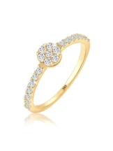Elli Premium Ring Verlobungsring Topas Edelstein Fein 585 Gelbgold Elli Premium Gold