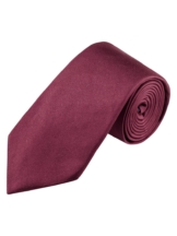 Krawatte von Tom Rusborg in Bordeaux für Herren