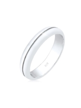 Elli Premium Ring Bandring Trauring Basic Hochzeit Paar 925 Silber Elli Premium Silber